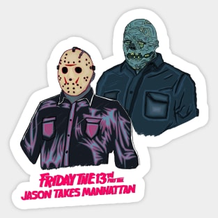 Jason Takes Manhattan Sticker